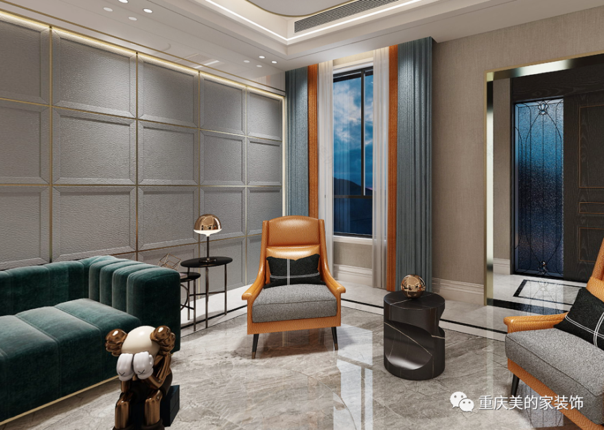 珠江城爱丽舍 300㎡法式轻奢雅居,演绎精致华丽生活-44