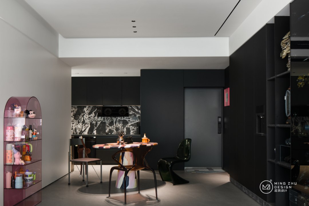 名筑设计实景l113m²属于年轻人的快乐屋。-38