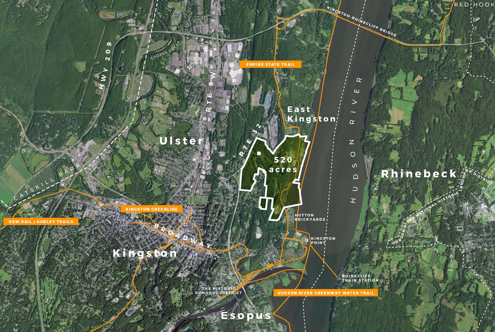 哈德逊风景区索杰娜·特鲁斯州立公园丨美国纽约丨OLIN-5