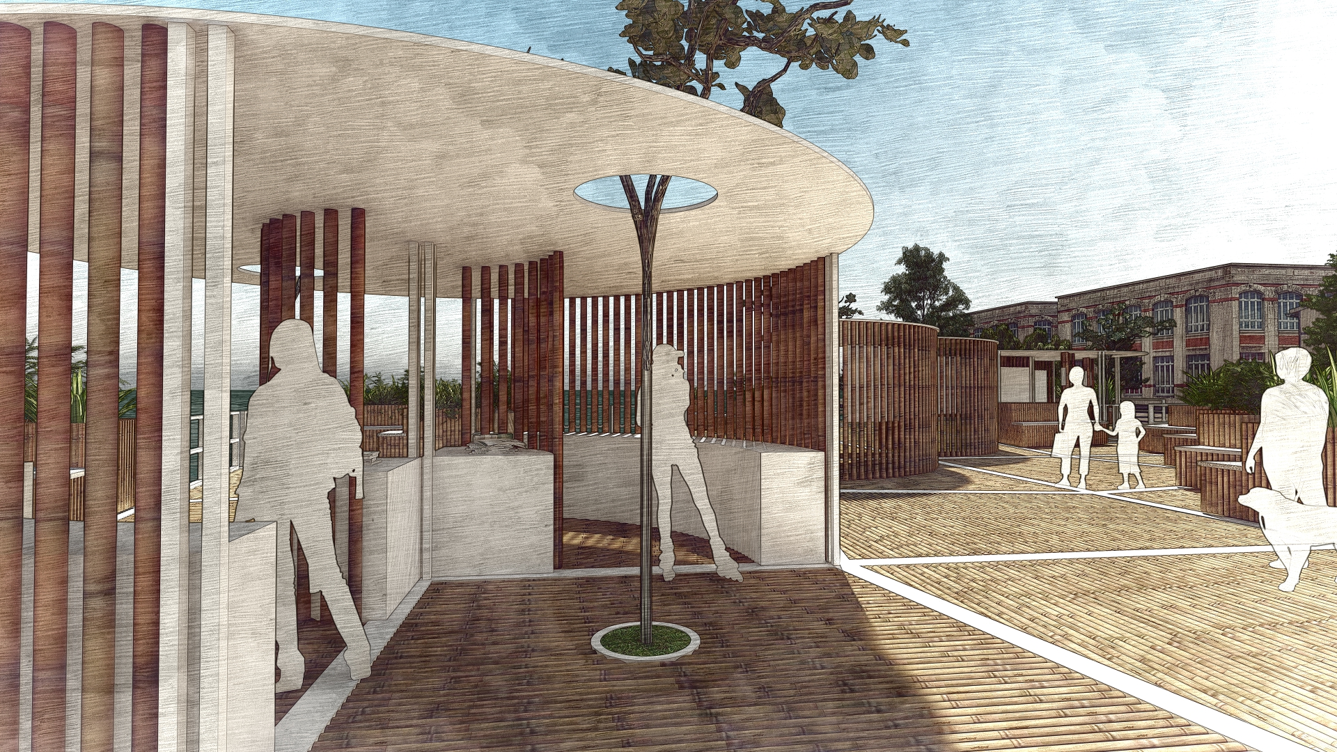 海岸線上的4·84坪生态浮岛项目丨中国台南-14