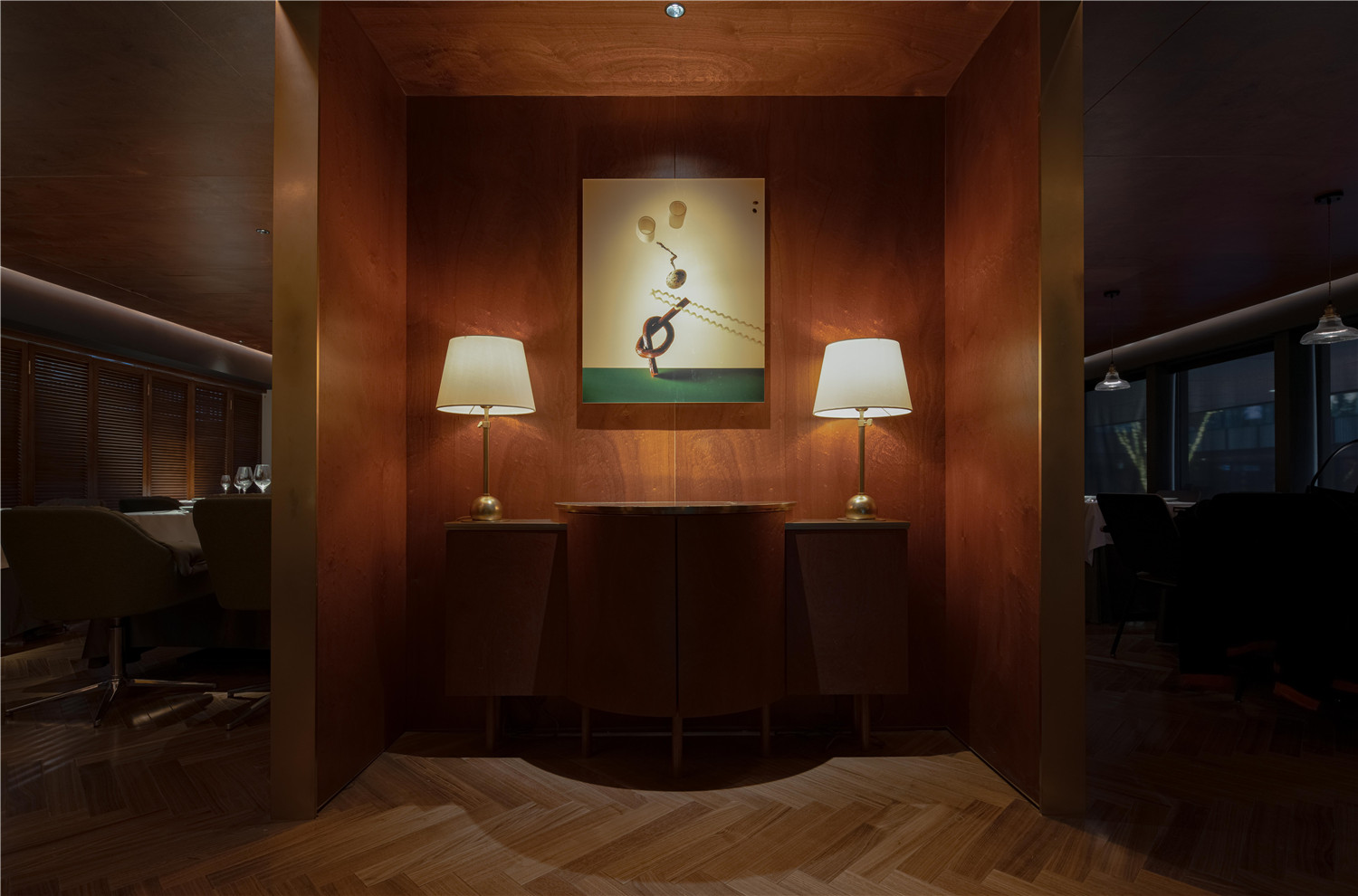 船舱里的干式熟成牛排坊 | 赵 ZHAO 空间设计解读-41