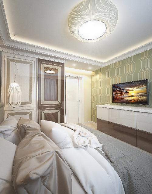 67平米公寓室内设计项目丨俄罗斯莫斯科丨莫斯科设计学院室内设计工作室-55