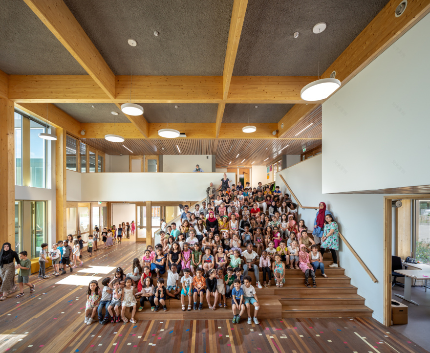 De Wereldburger Amsterdam Elementary School / Moke Architecten-30