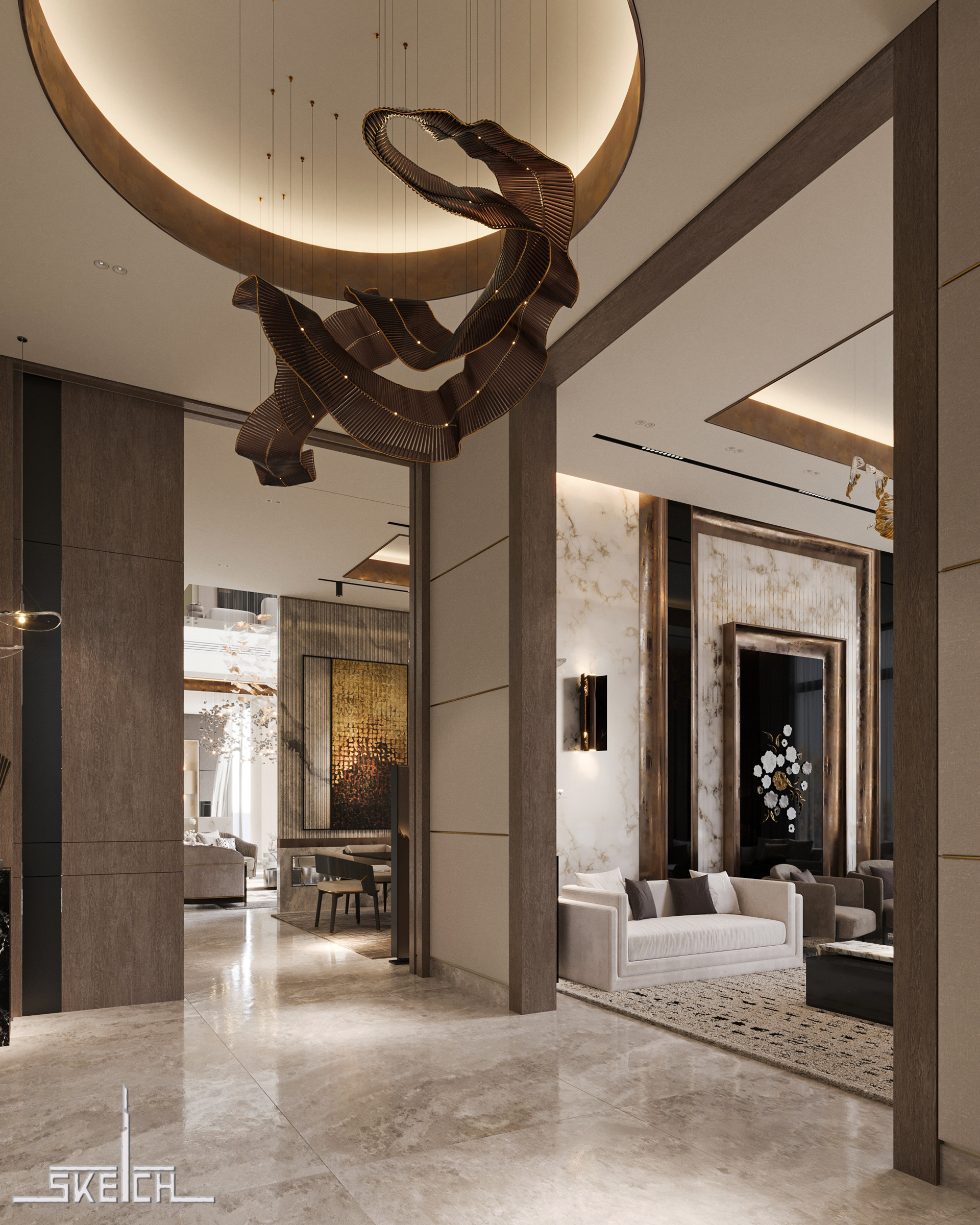 LUXURIOUS VILLA DESIGN（豪华别墅设计）丨SKETCH CONSULTANTS CO.-12
