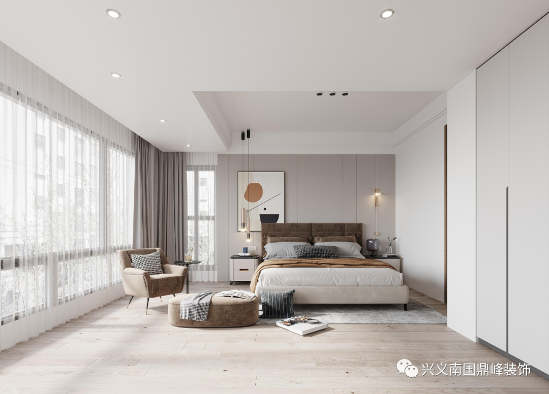 南国鼎峰四季花城 220㎡新中式装修丨鼎墅设计|邓梁-29