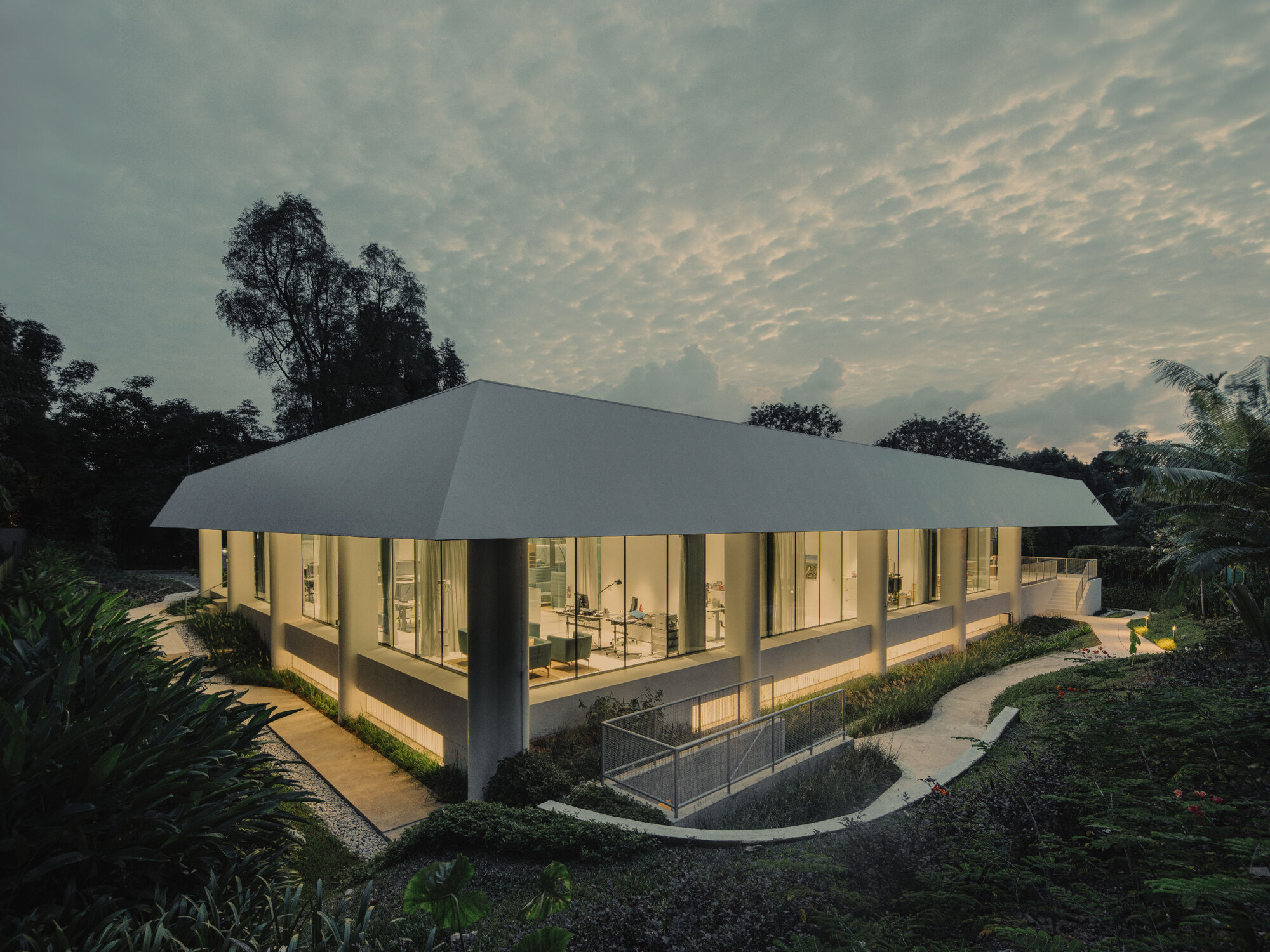 瑞士大使馆丨新加坡丨Berrel Kräutler Architekten-14