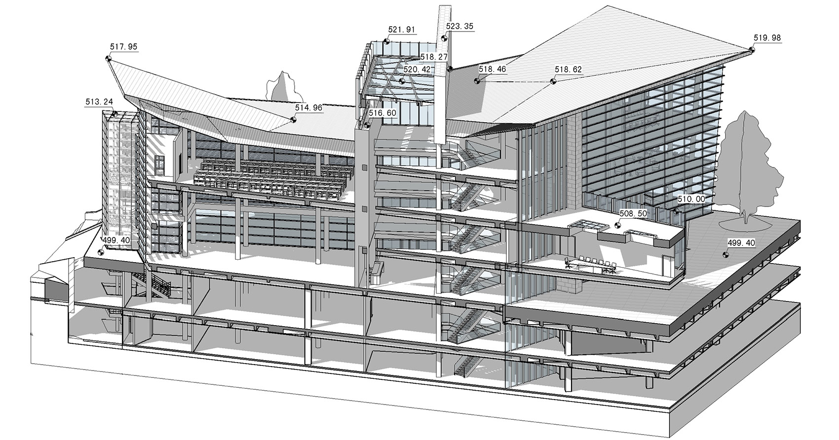 成都麓湖郎酒集团总部 / 上海骏地建筑设计事务所股份有限公司-51