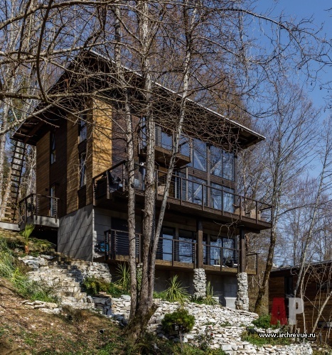 索契家庭度假小住宅室内设计丨俄罗斯丨设计师 Жанна Наволоцкая-11