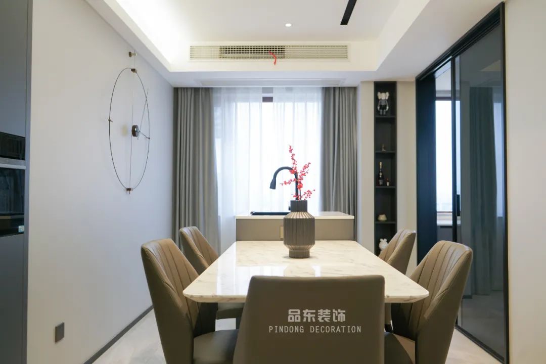 椒江山水润园 135㎡静谧之家丨台州品东装饰-30