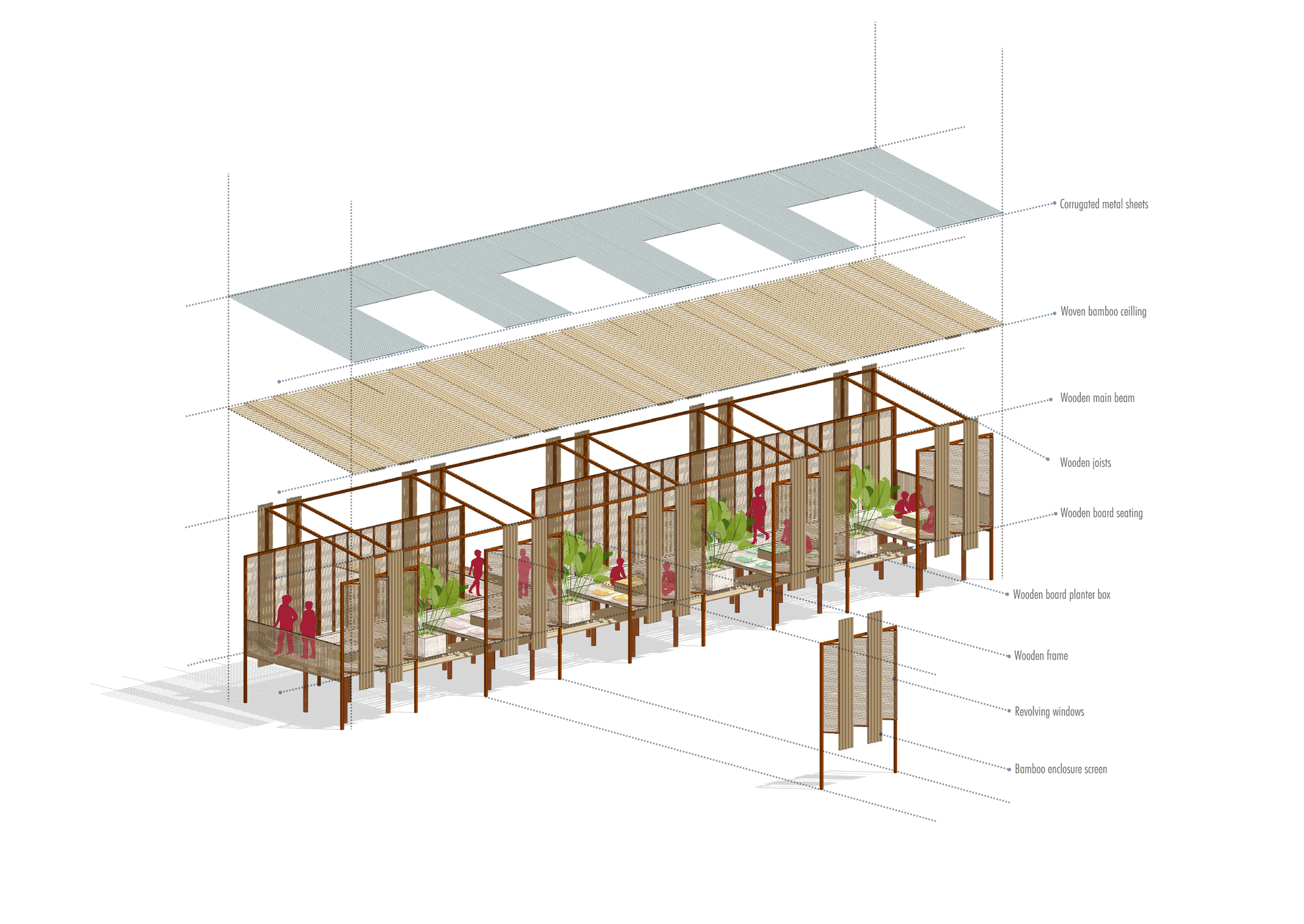 自然通风餐厅设计丨Two Fold Studio-26