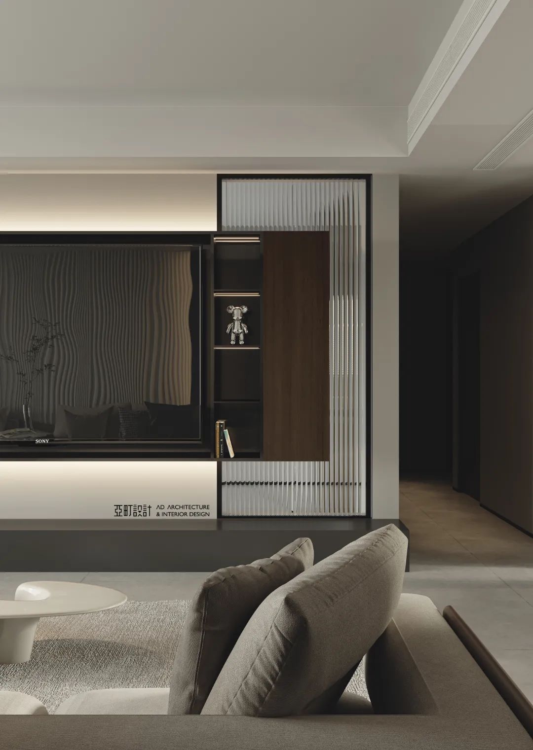 温柔缱绻的家 · 融科·东南海私人住宅设计丨亚町设计-1