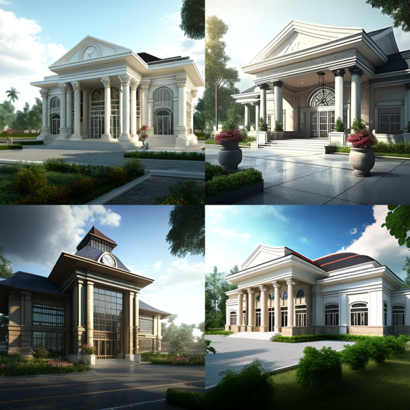 A.I MIDJOURNEY l CLASSIC ARCHITECTURE-11