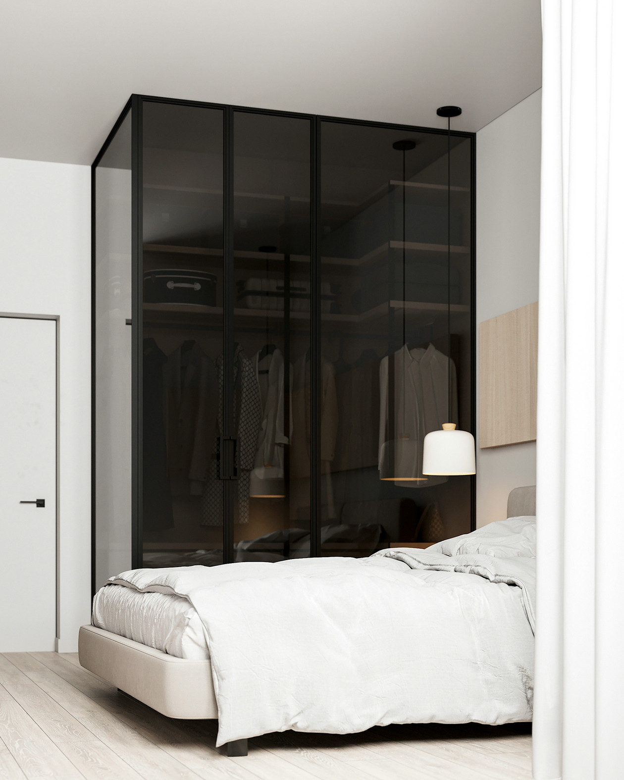 70㎡浅色系公寓设计-13