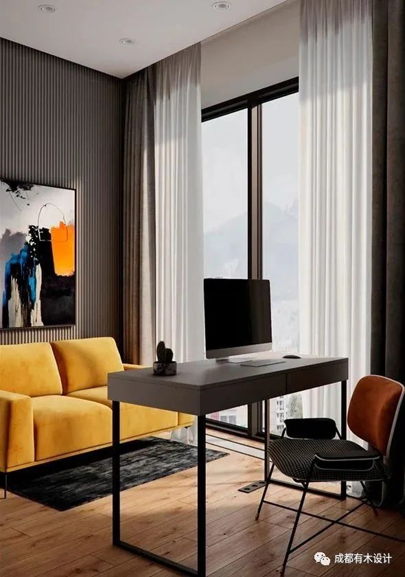 73㎡简约轻奢空间设计-18