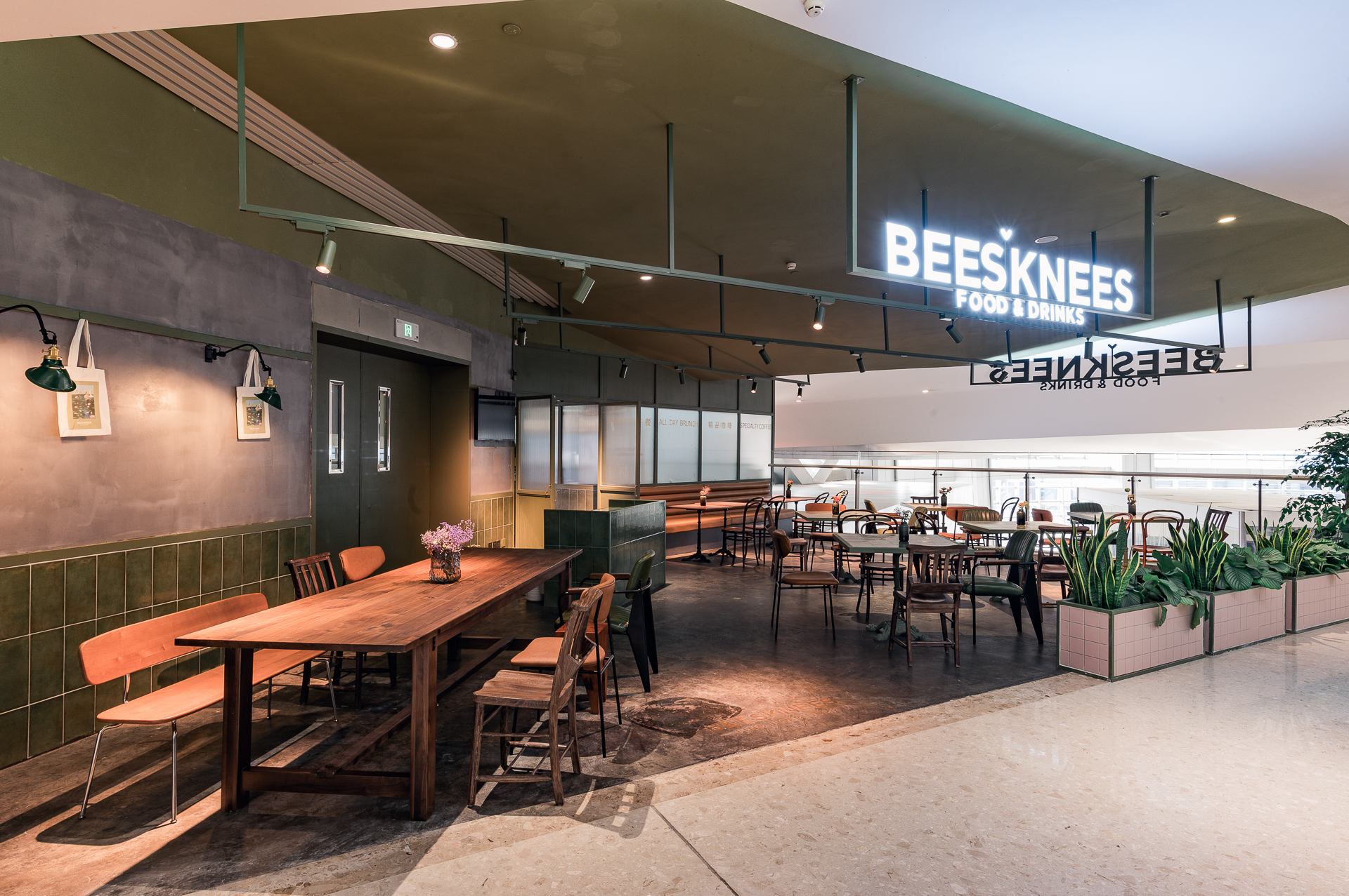 复古美式风格餐厅设计 | 功能与质感的完美融合-0