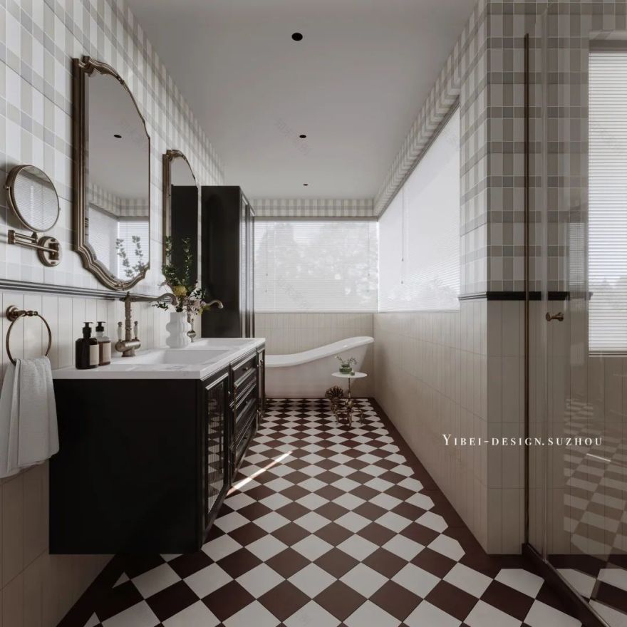 法式复古梦宅丨中国苏州丨一贝设计-40