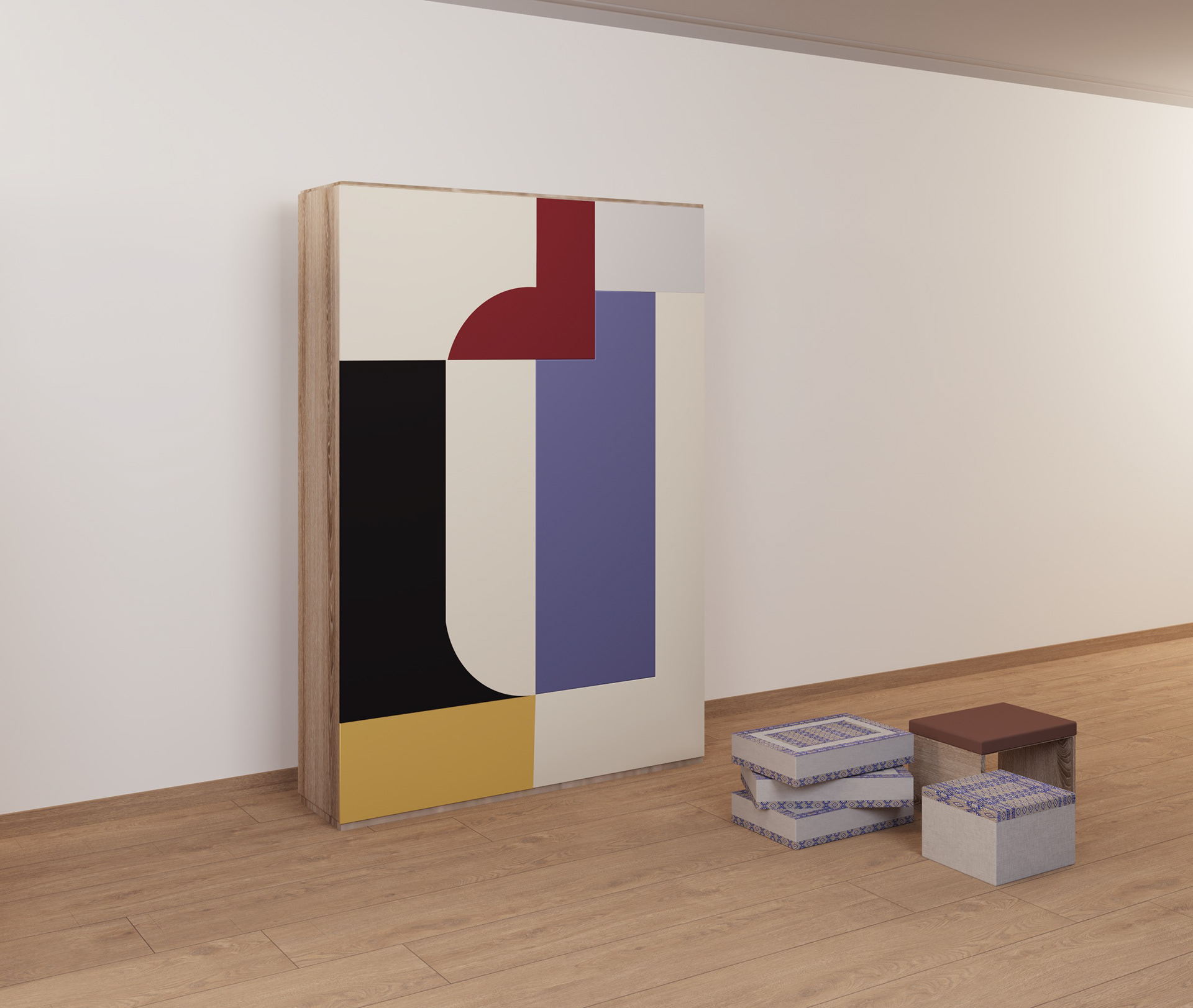 Kompozycja (Composition)多功能书桌单元设计-2