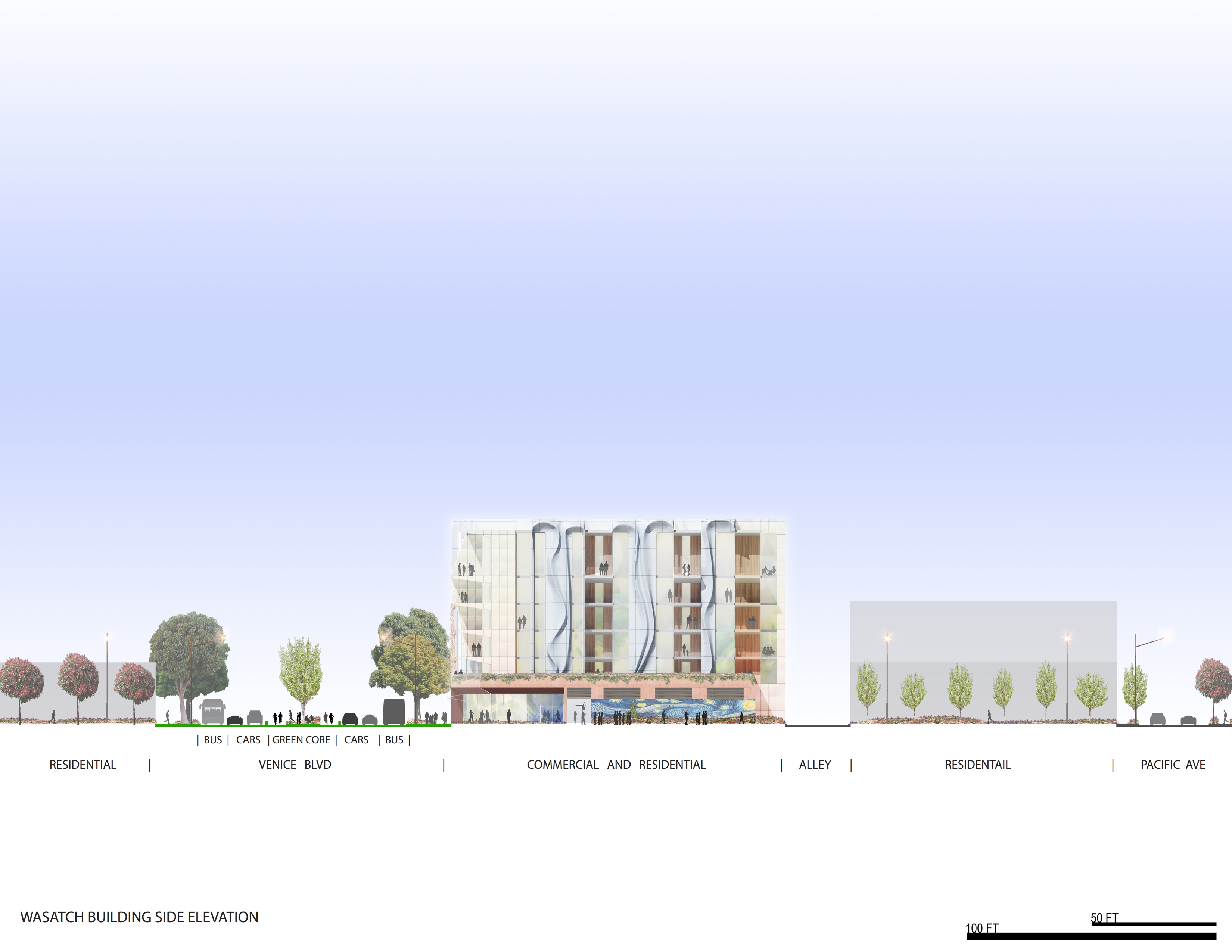 洛杉矶绿色核心项目 | MetropolitanmomentuM-19