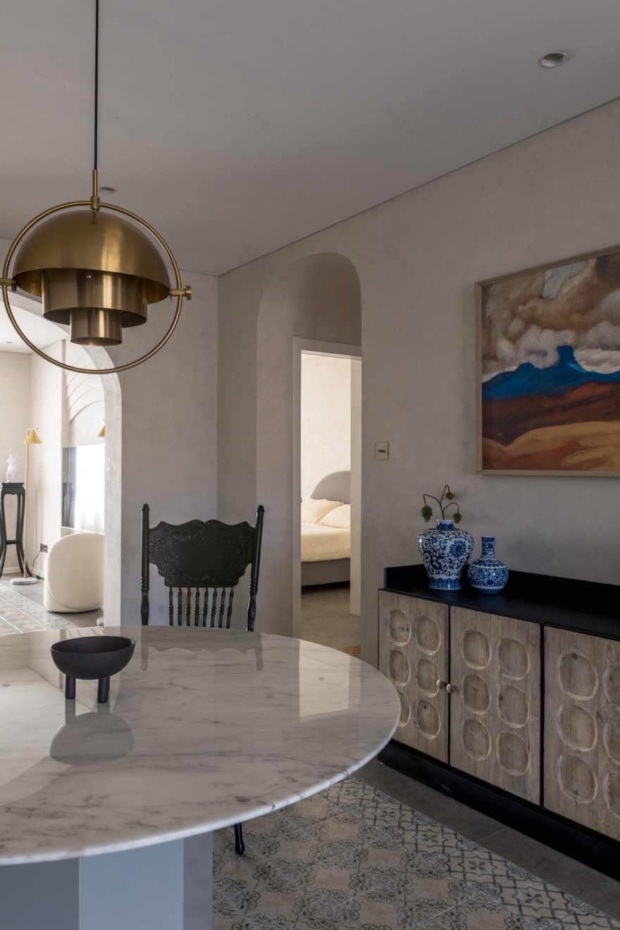 辛宅丨那漠含风设计-13