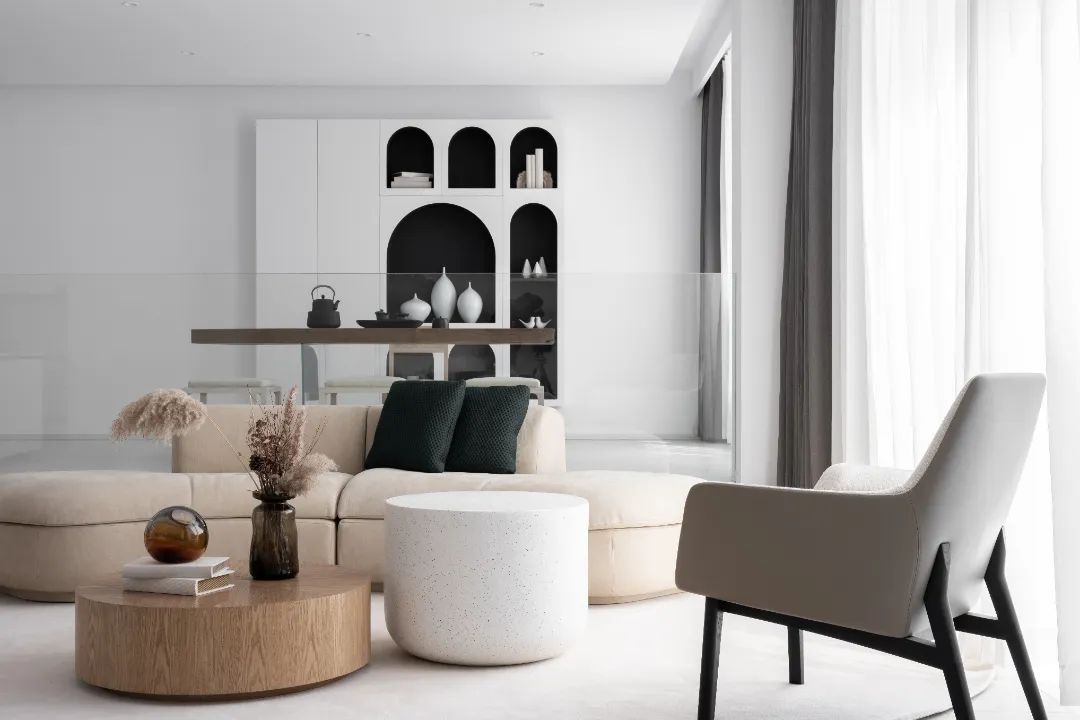 极简之上 · 上海 450㎡别墅的治愈力量丨中国上海丨尚层别墅装饰-23