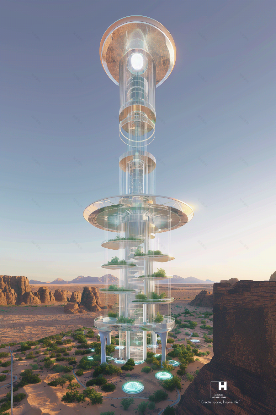 迪拜观察塔丨阿联酋迪拜丨Vo Huu Linh Architects-17