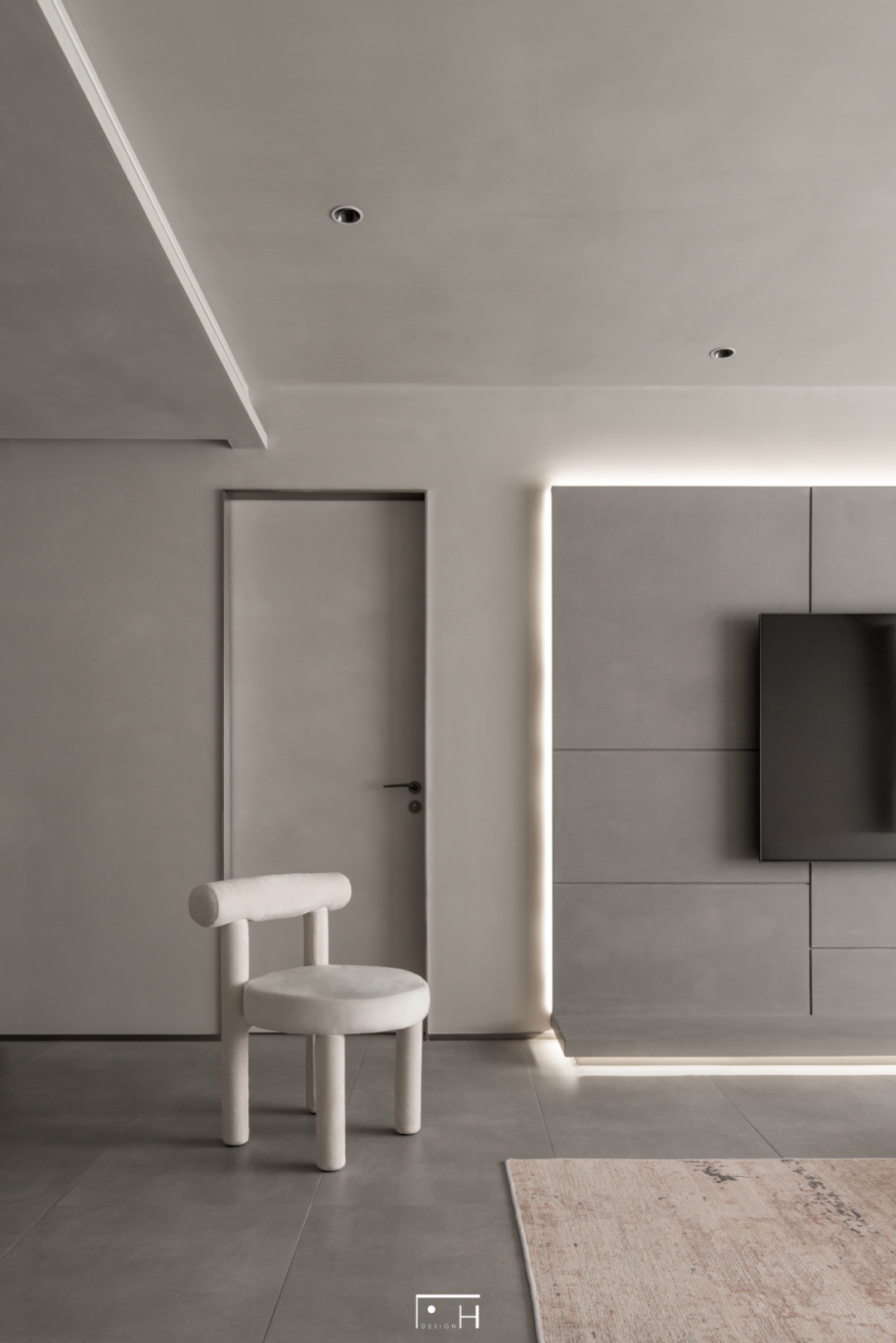 浙江诸暨城市之星极简之家丨中国浙江丨栗禾设计-14