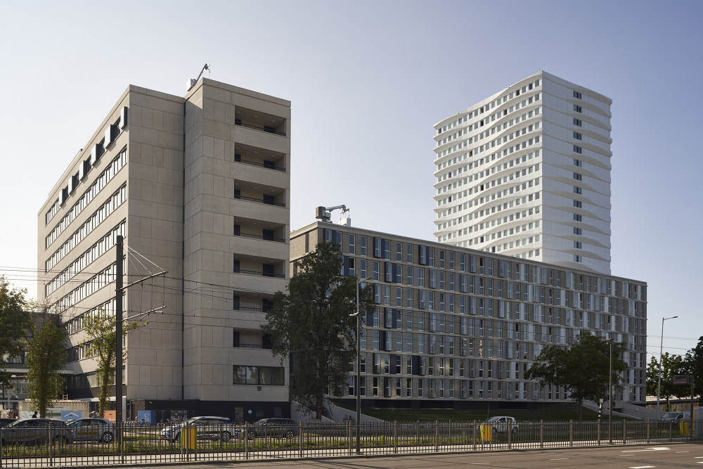 荷兰 Utrecht 市的“Rock 学生公寓大楼”-14