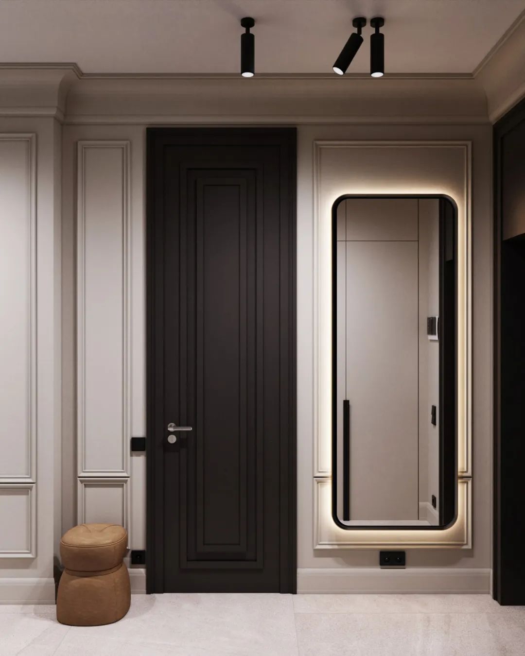 500㎡联排别墅,现代东方诗意空间丨东易日盛北京原创别墅分公司-77