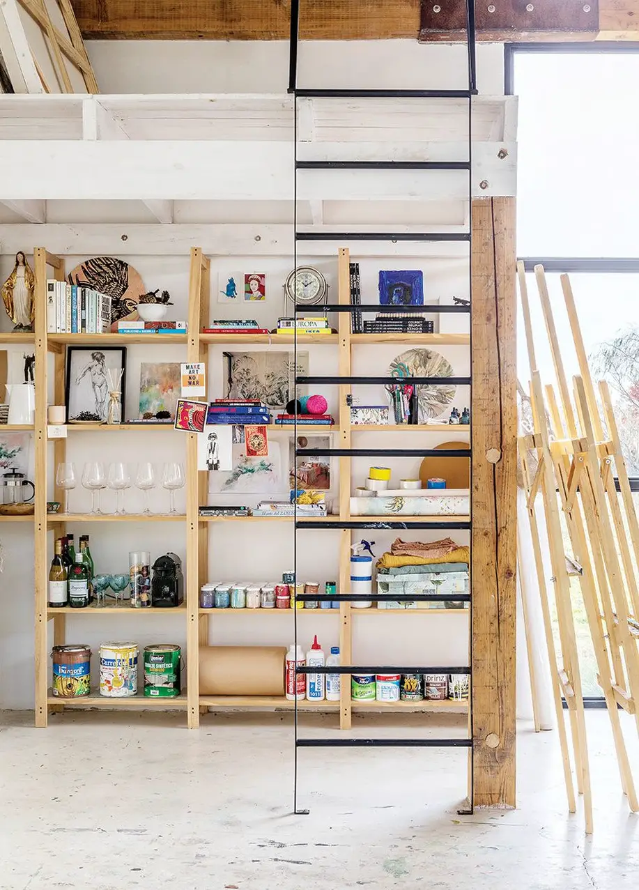 阿根廷艺术家的玻璃屋工作室-6