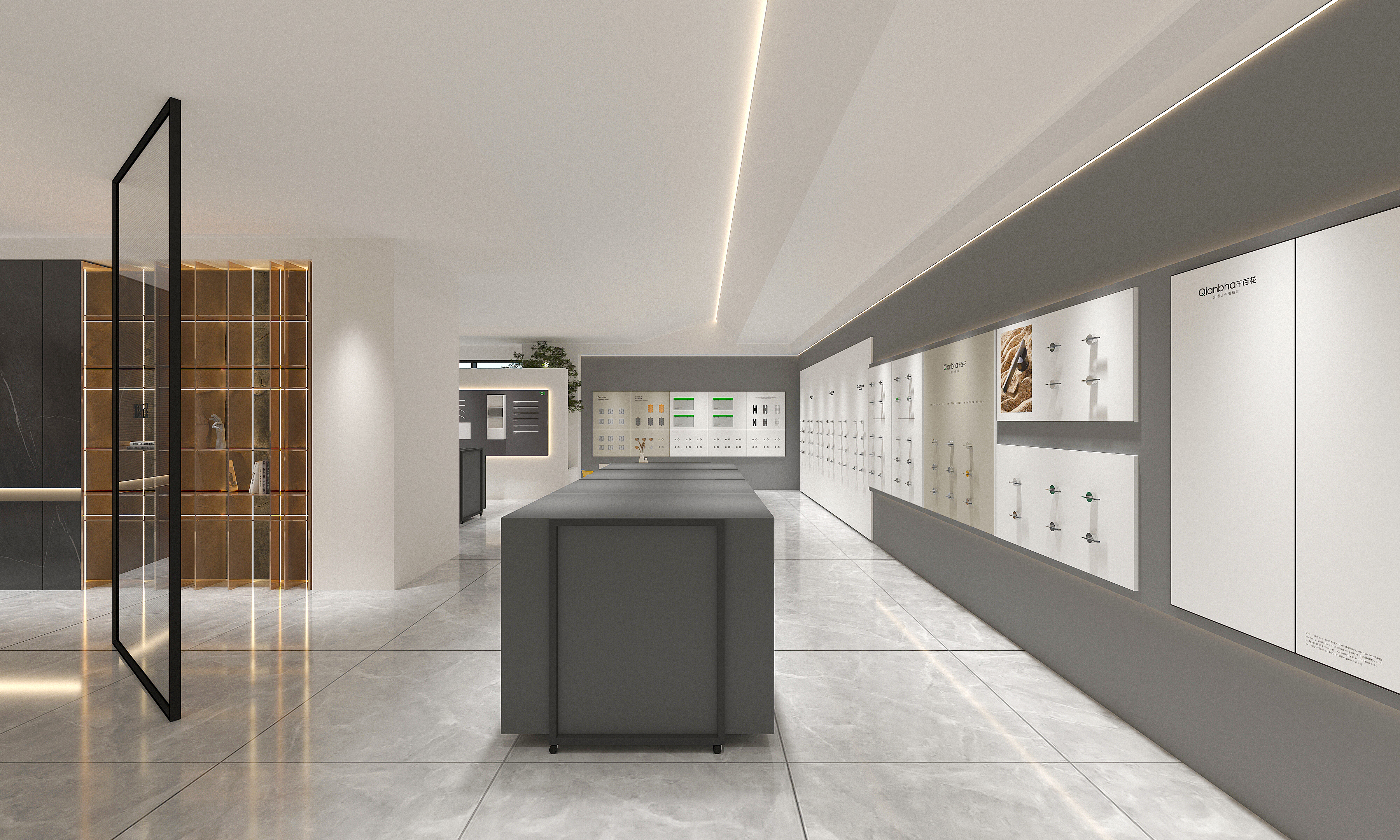 形象展厅 | 凯浪五金形象展厅设计方案-10