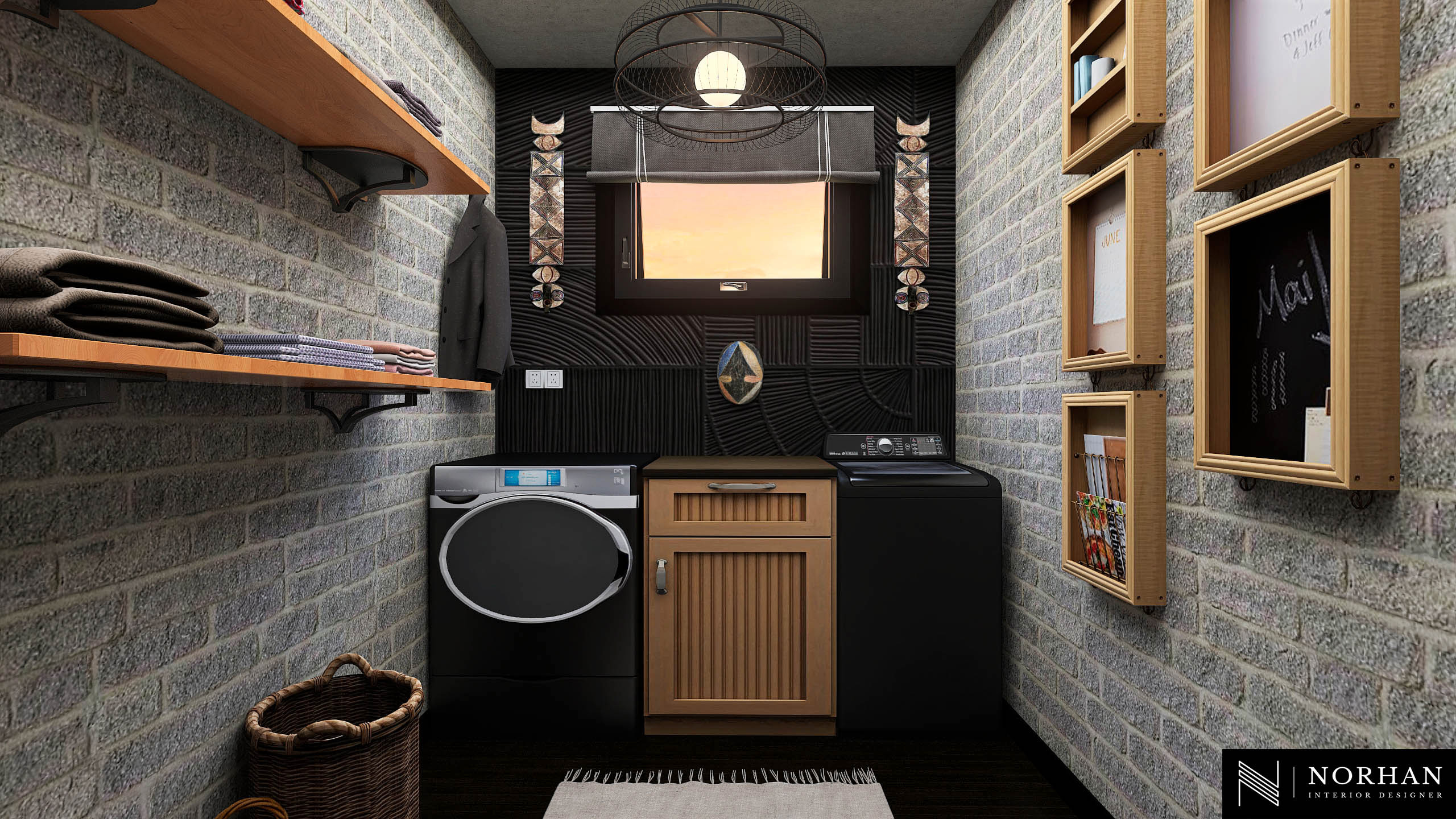 Apartement in African style-29