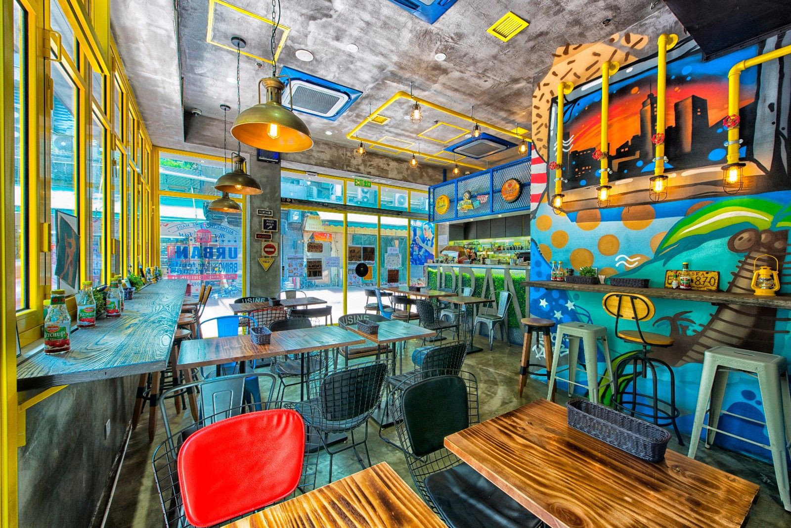 城市汉堡酒吧-7