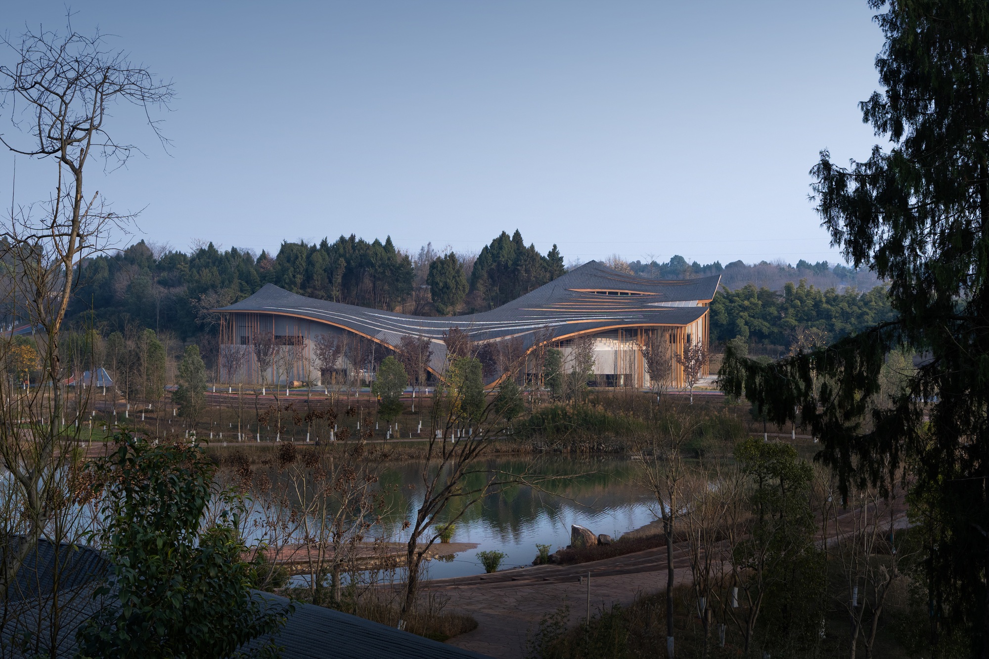 Renmin Canal Water Conservancy Culture Zhongjiang Memorial Hall / AOMOMO Studio, Shanghai Jiao Tong University-47