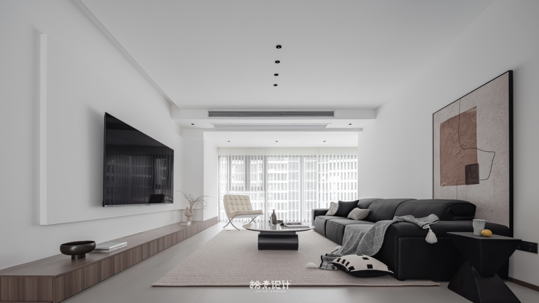 拾素設計 · 143㎡ · 多维度叙事,独居与共居都要舒适欢愉丨拾素设计-30