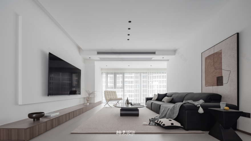 拾素設計 · 143㎡ · 多维度叙事,独居与共居都要舒适欢愉丨拾素设计-30