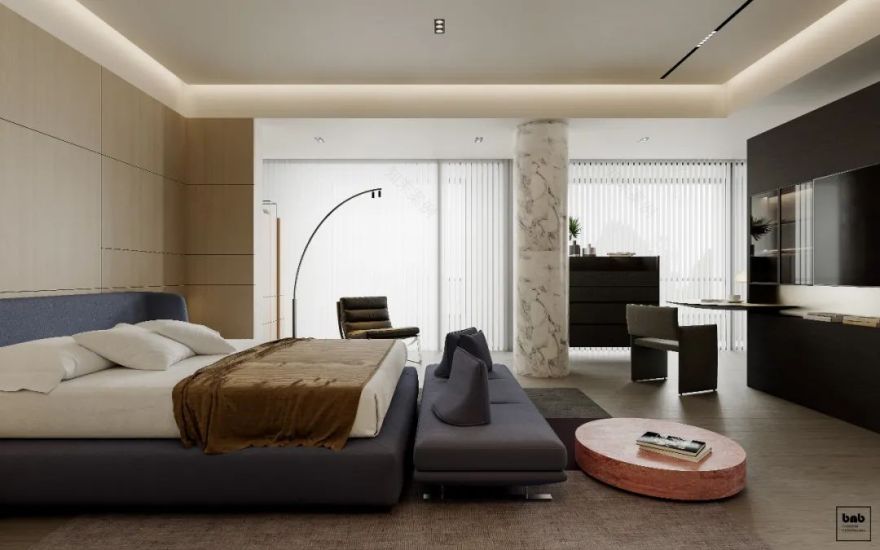 当代别墅空间设计丨本白设计-55