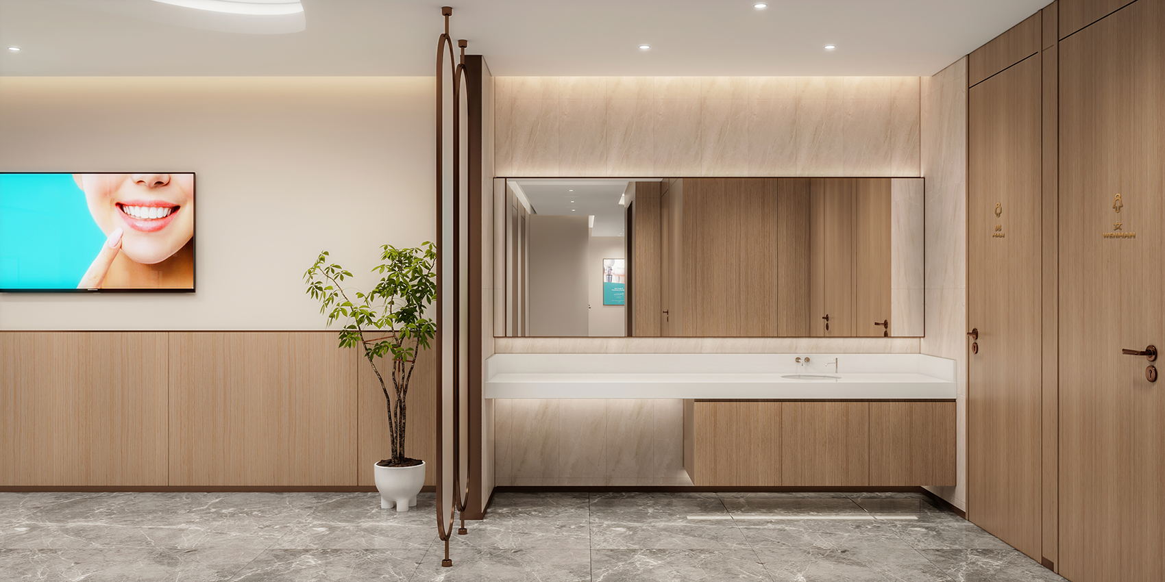 杭州创意路口腔丨中国杭州丨魔戏空间设计&ABDdesign-58