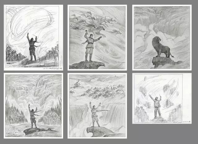 中央美院主持创作的大型石英马赛克壁画《黄河颂》昨日在延安大剧院落成-22