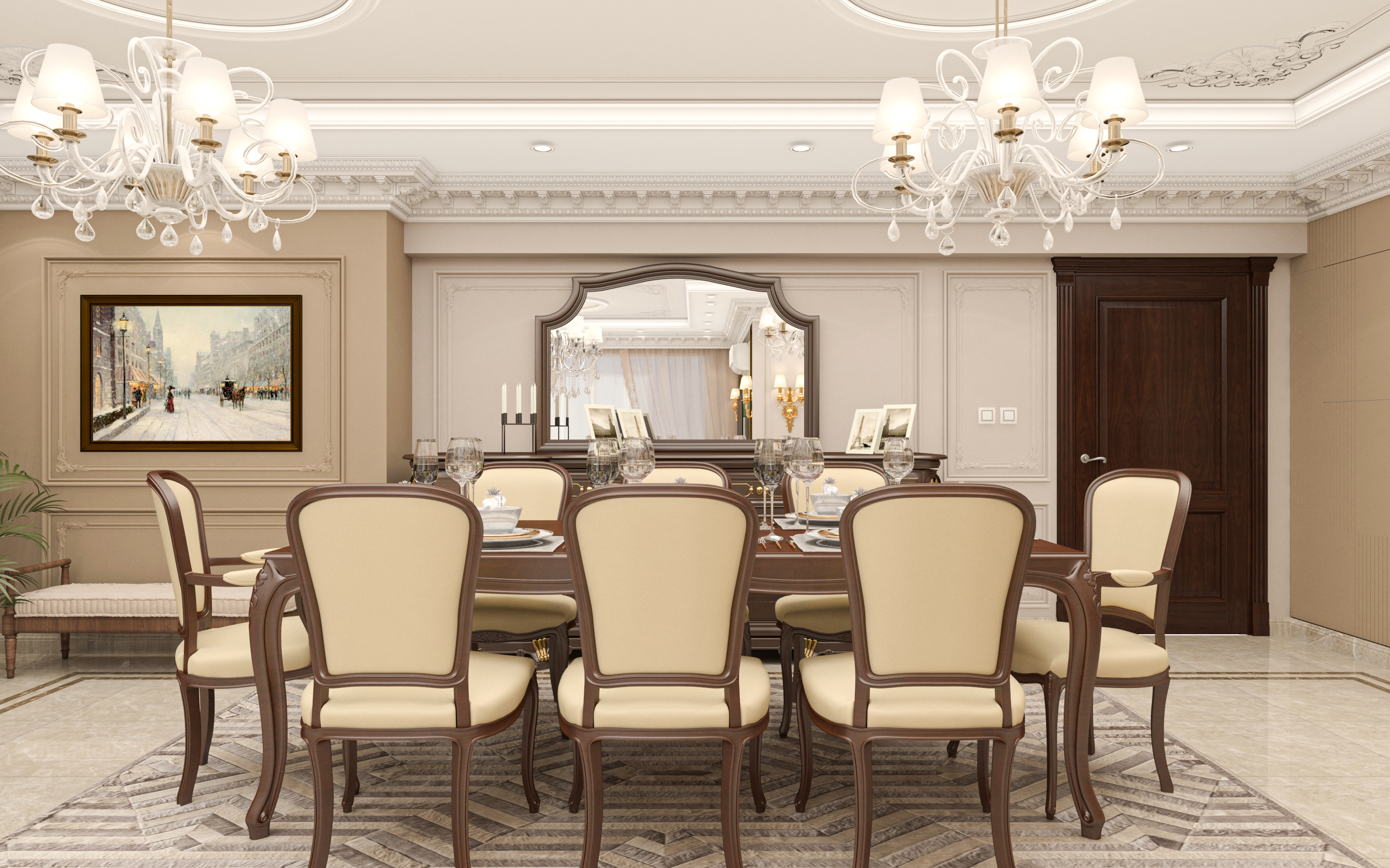 CLASSIC | Reception & dining area-1