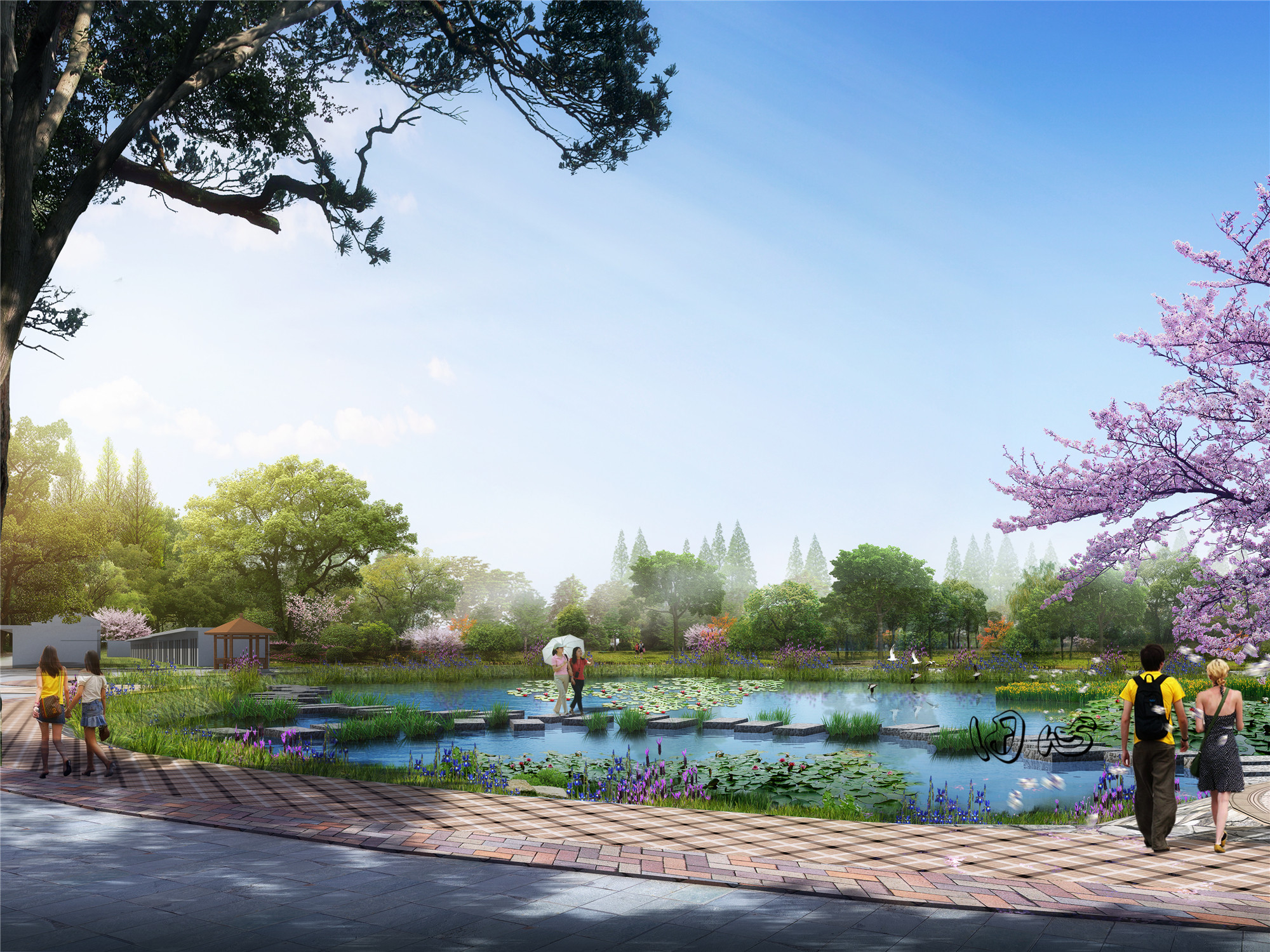 室外  外立面 透视  鸟瞰                     -0