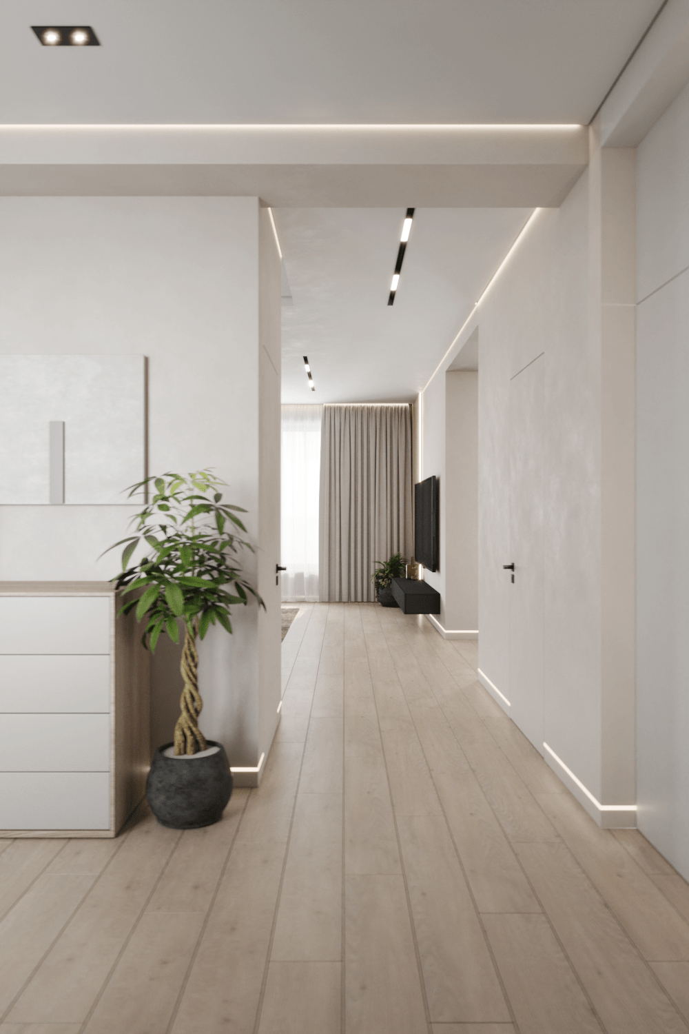 复式公寓设计 简约有个性-0