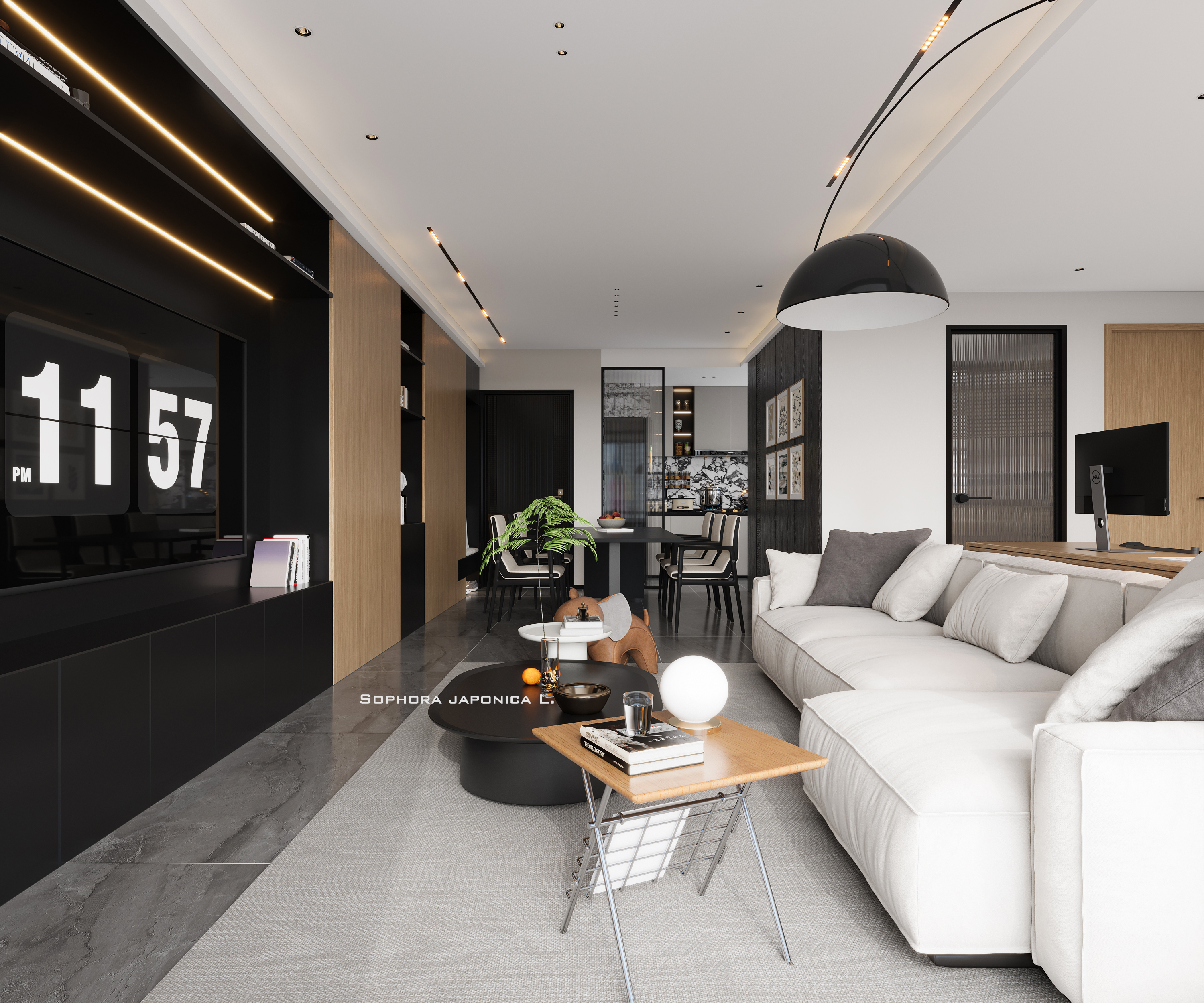 现代家装渲染-6