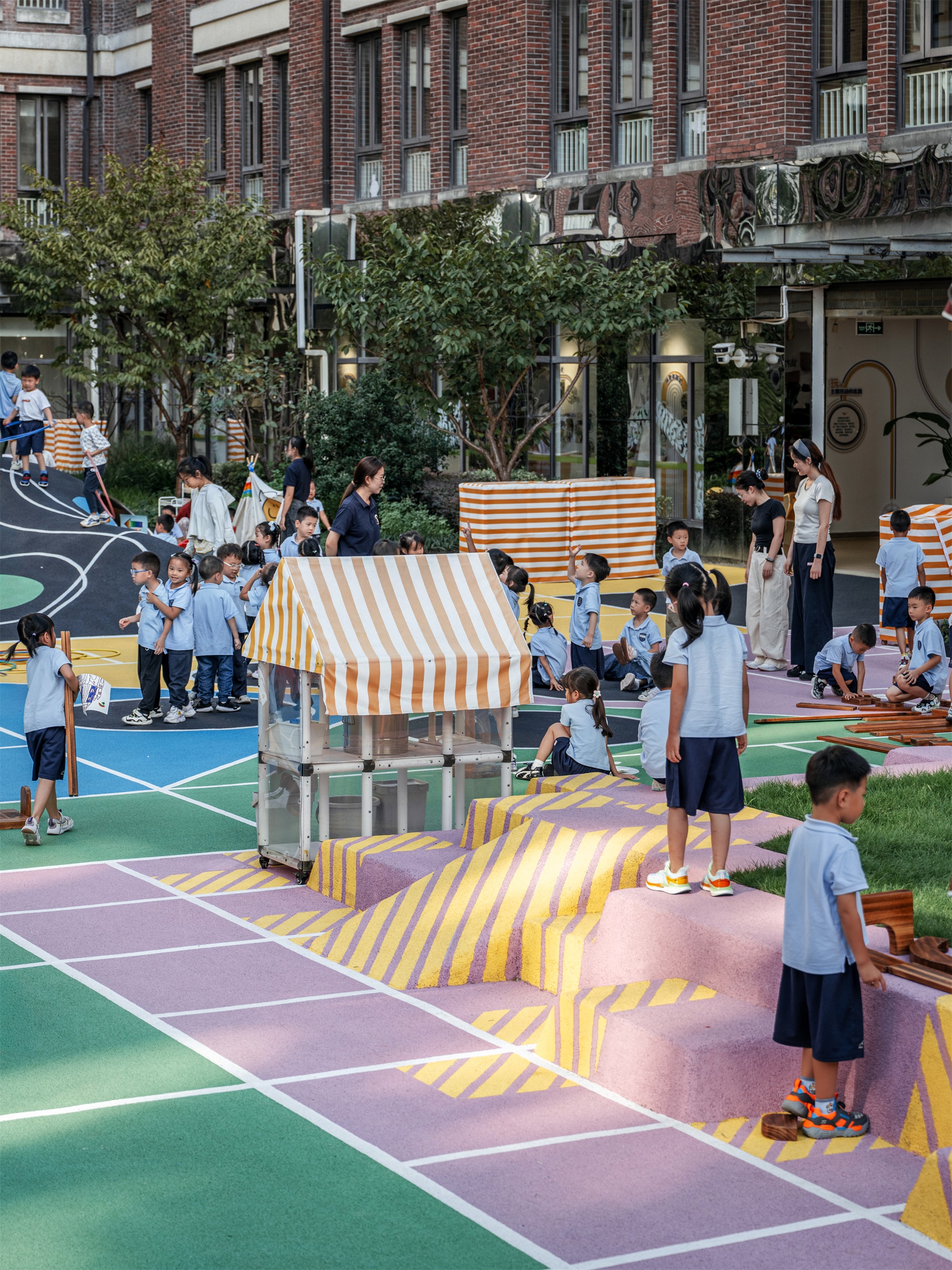 飞行棋幼儿园（上海市徐汇区科技幼儿园文定园景观提升）丨中国上海丨VIA维亚景观-62