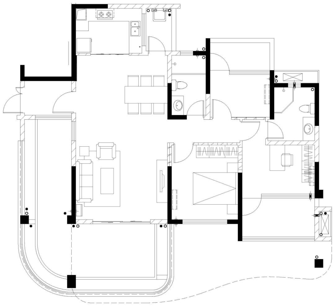 长宁·海上明月东岸样板间丨中国宜宾丨THE SECLUSION DESIGN 隐逸设计-9