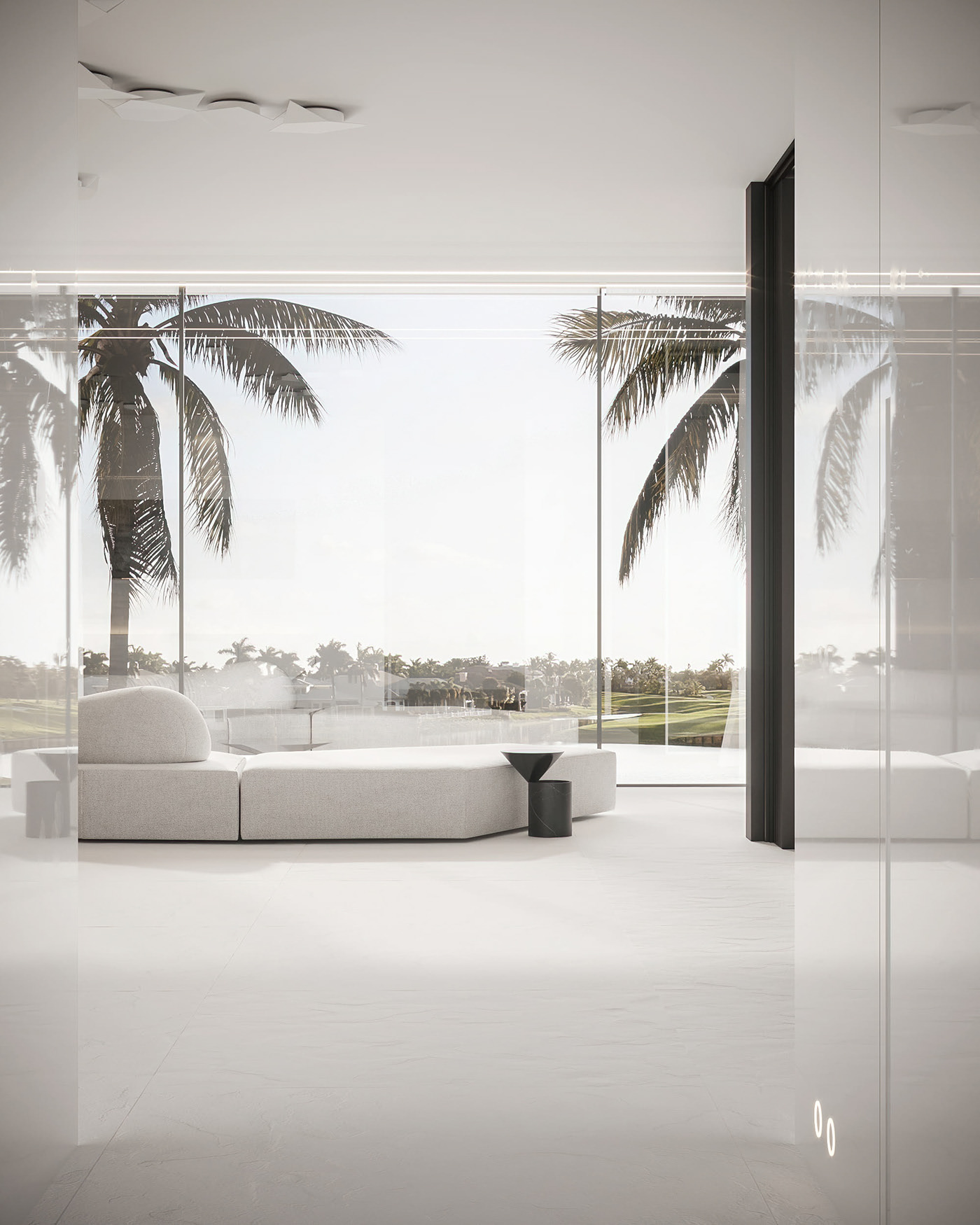 迈阿密博卡拉顿极简私人住宅丨美国迈阿密丨Elena Kisenko,Sergey Somkin-11