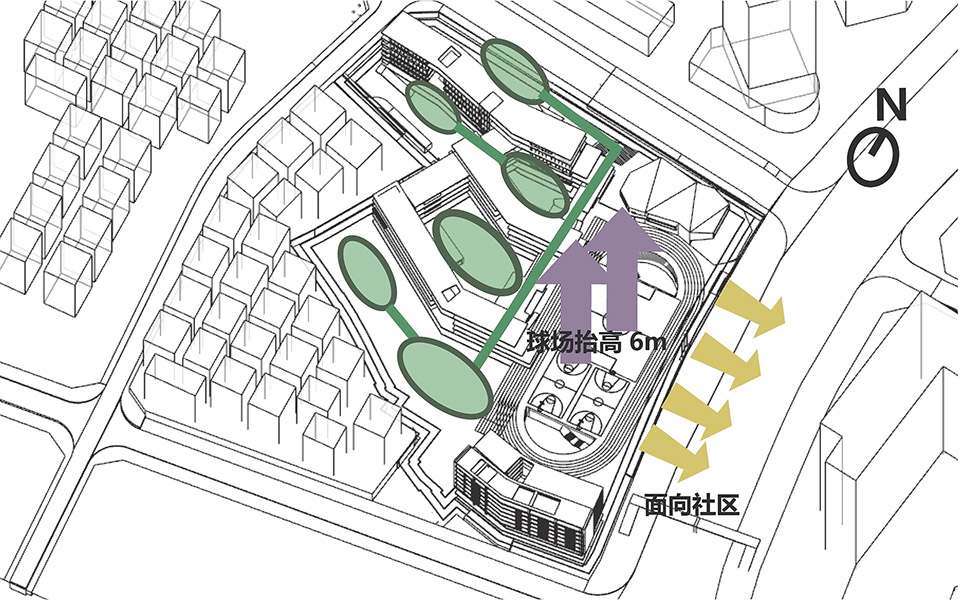 深圳市龙华区外国语学校福城校区丨中国深圳丨深圳大学建筑设计研究院有限公司“钟中 + 钟波涛”工作室-25