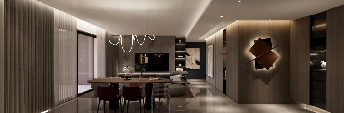 
[一心一舍|最新作品] 龙湖椿山现代简约 -0