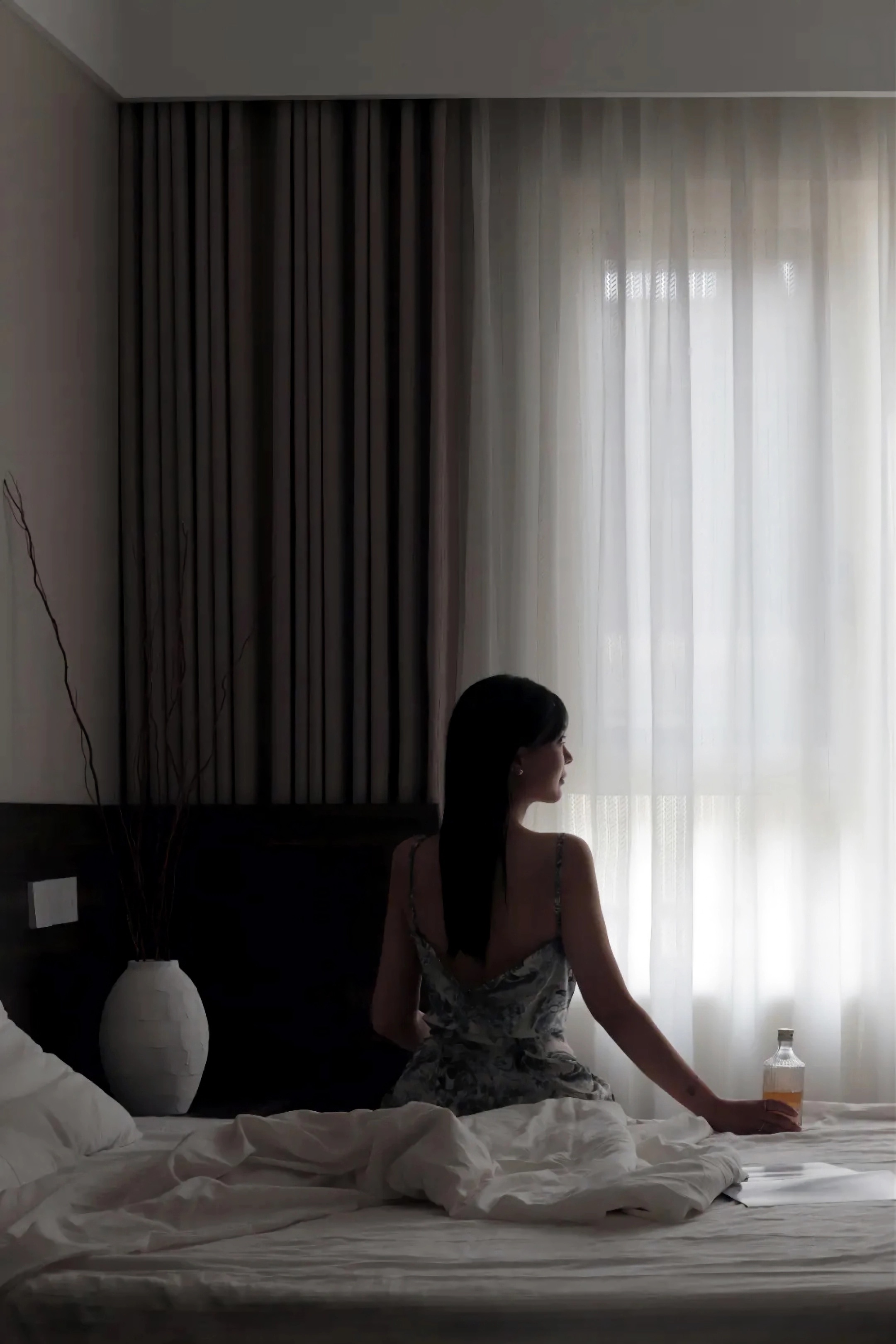 120m²中古侘寂 · 落地一套家居博主的家丨中国眉山丨壹佳一舍设计-24