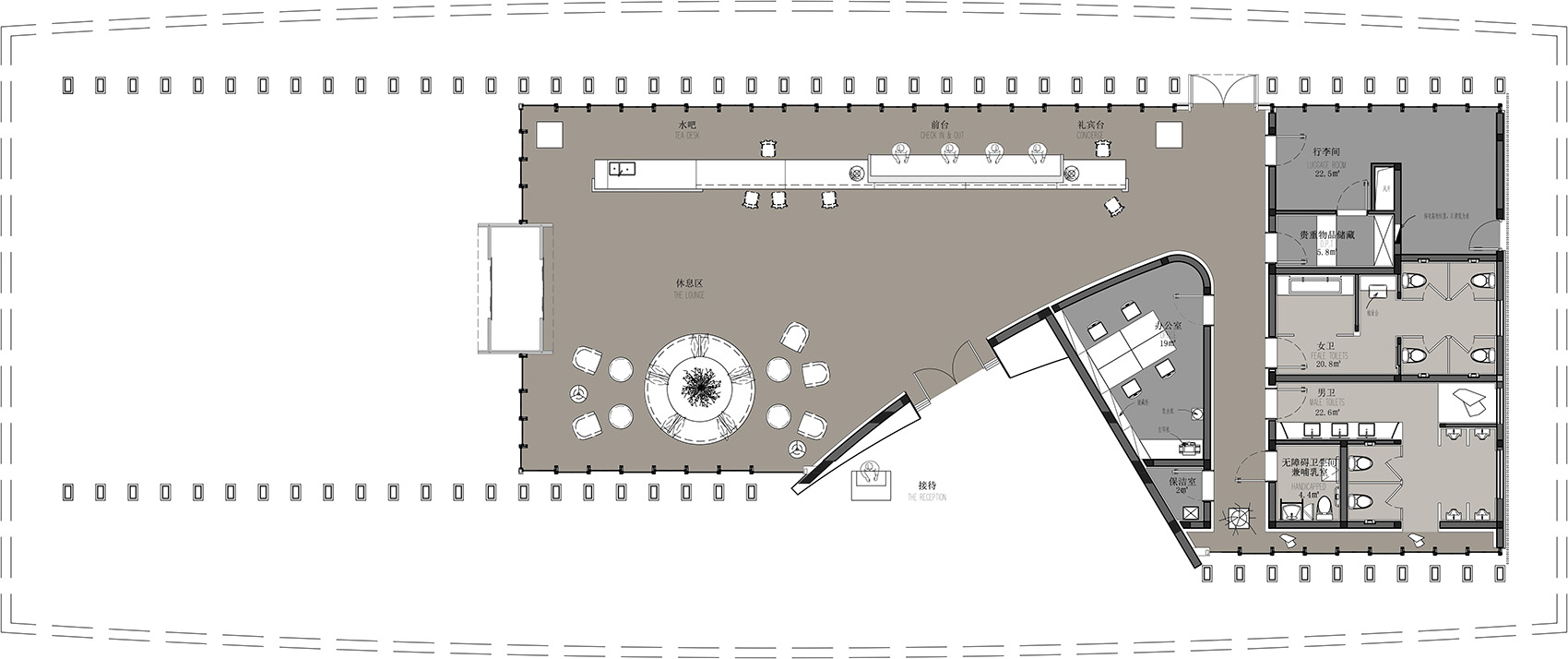 郡安里君澜度假酒店接待中心 ,浙江 / 界建筑&万境设计-39