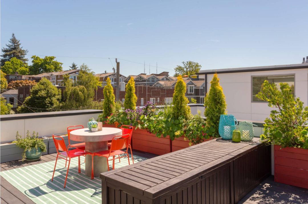 屋顶花园养护攻略 | 绿化、防水、修剪一网打尽-23